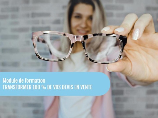 Transformer 100 % de vos devis en vente